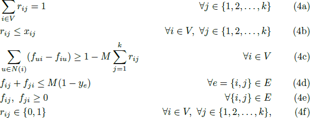 Contiguity constraints